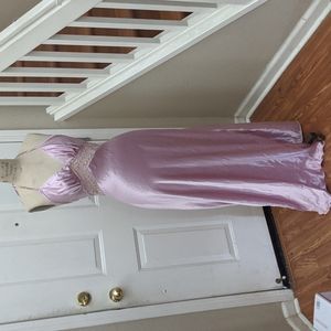 Trashy Lingerie elegant pink nightgown.